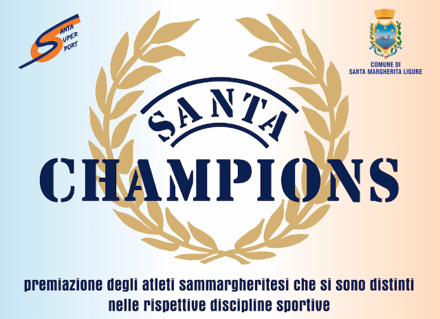 Torna Santa Champions, serata di premiazione degli atleti meritevoli di Santa Margherita Ligure